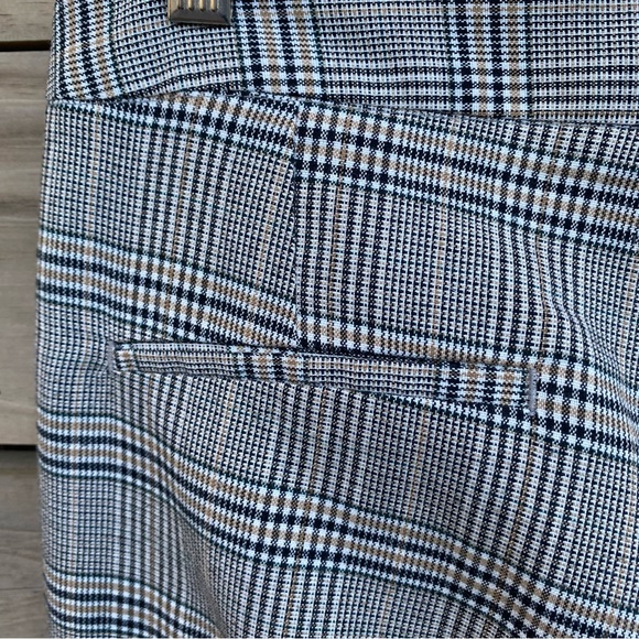Zara Plaid Trouser Pants Size 4 - Picture 9 of 9